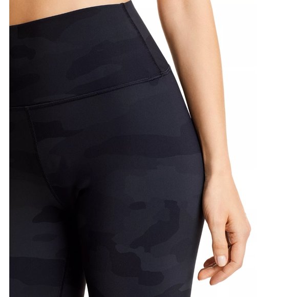Alo Yoga High Waist Vapor Legging Black Camouflage XS NWT - Picture 3 of 16